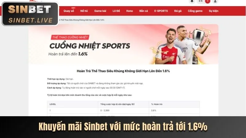 Hoàn trả cược bắn cá